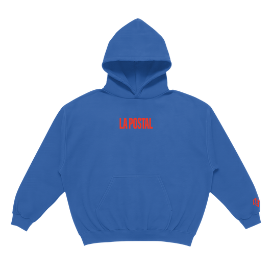 Sudadera con capucha La Postal Color Azul Nube
